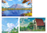 draw custom anime background or environment illustration